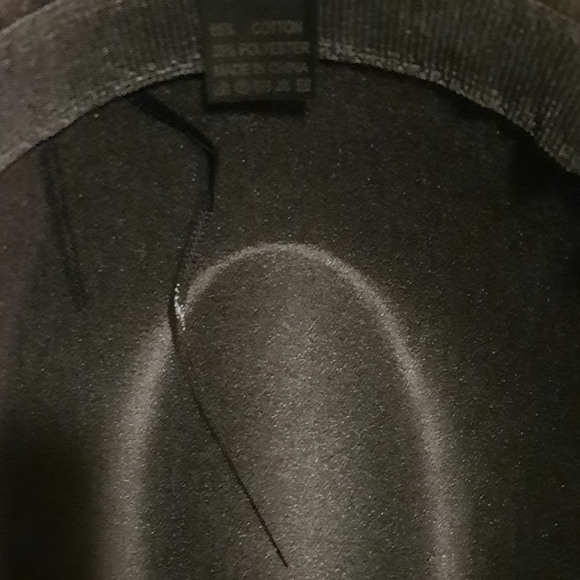 Black felt hat with leopard band - Picture 3 of 8